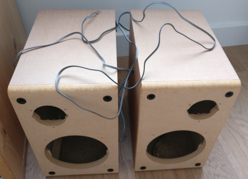 sanded speakers